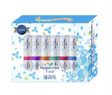 Peppermint Field Gift Set Inhaler (6 pieces)