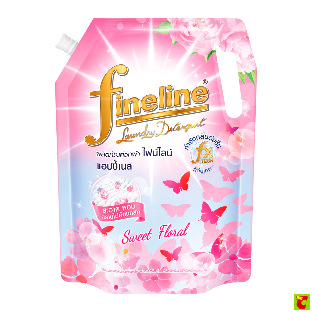 FINELINE Liquid Detergent Happiness Sweet Floral Pink 1250ml