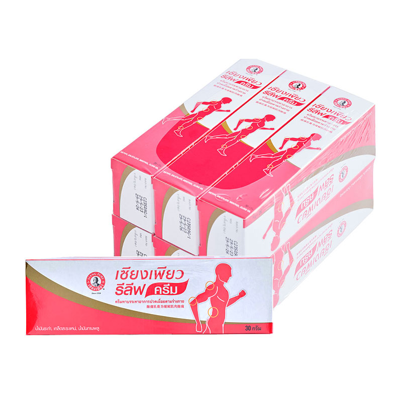 SIANG PURE Pain Relief Cream 30g x Pack 6