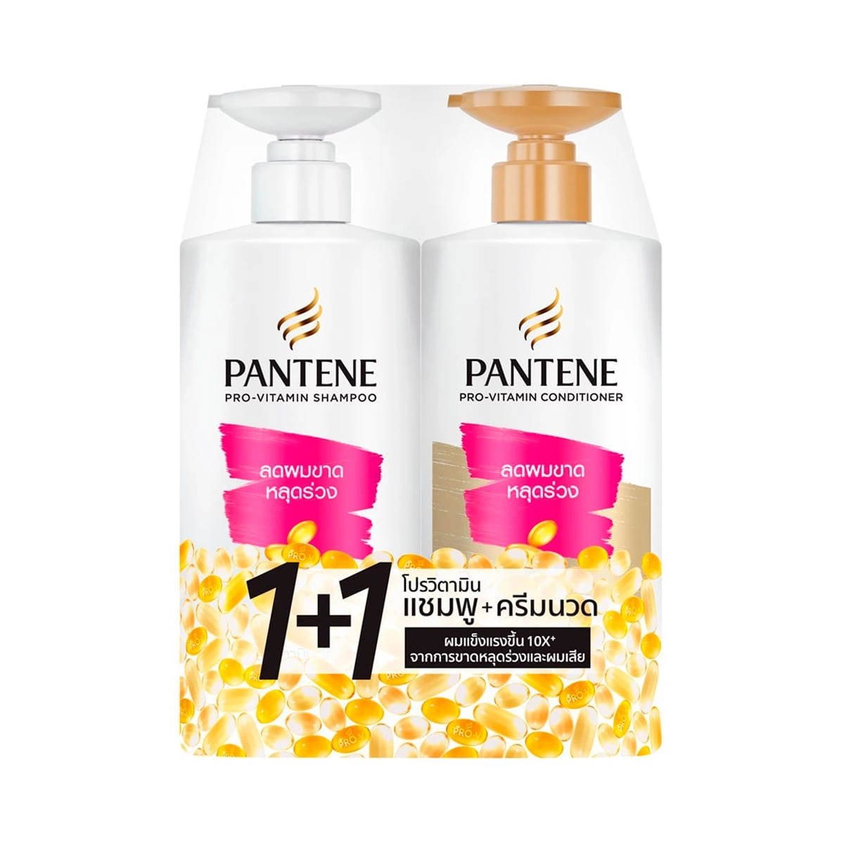PANTENE Hair Fall Control Shampoo 380ml + Conditioner 340ml