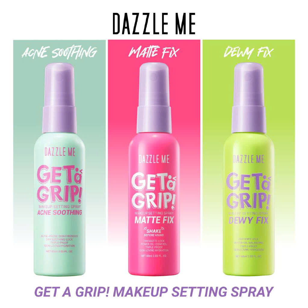 DAZZLE ME Get a Grip! Makeup Setting Spray 60ml