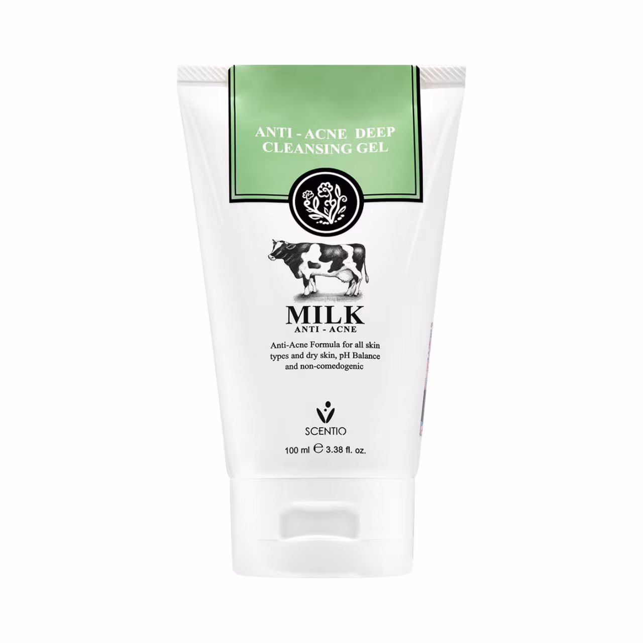 SCENTIO Milk Anti-Acne Deep Cleansing Gel 100 ml
