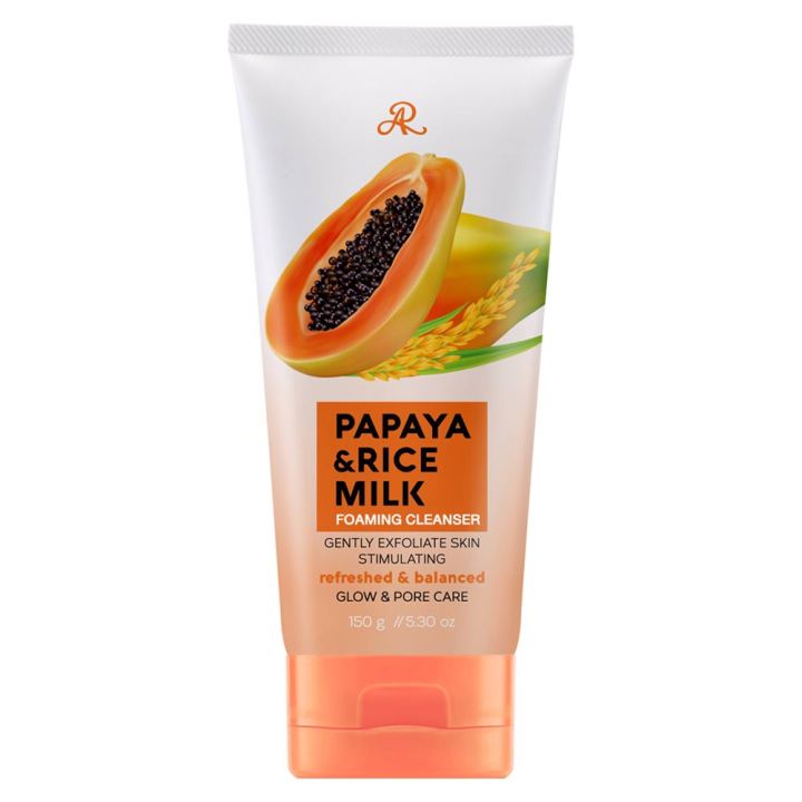 AR Papaya & Rice Milk Foaming Cleanser