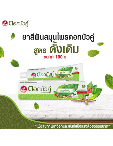 Twin Lotus Toothpaste Original 100 G.