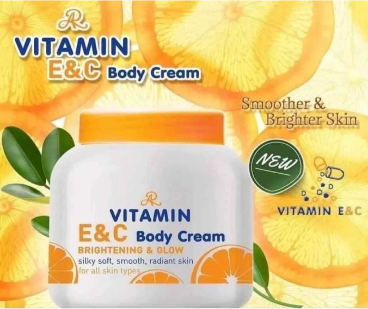 AR Vitamin E&C Body Cream Brightening and Glow – 200gm