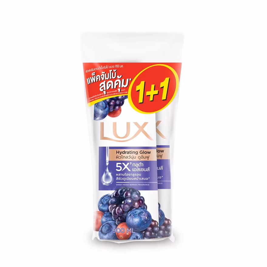 Lux Shower Cream Hydrating Glow 450 Ml (1 +1)