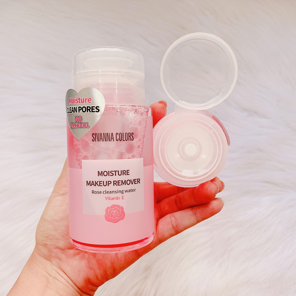 Sivanna Moisture Makeup Remover Rose Cleansing Water  #HF103