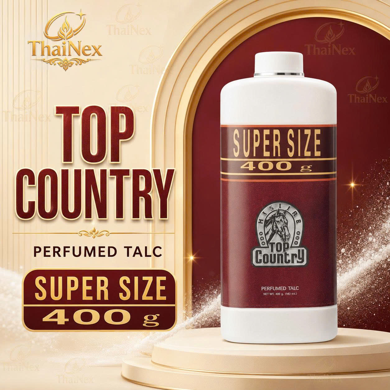 Top Country Powder Mistine Body Talc Talcum 400g