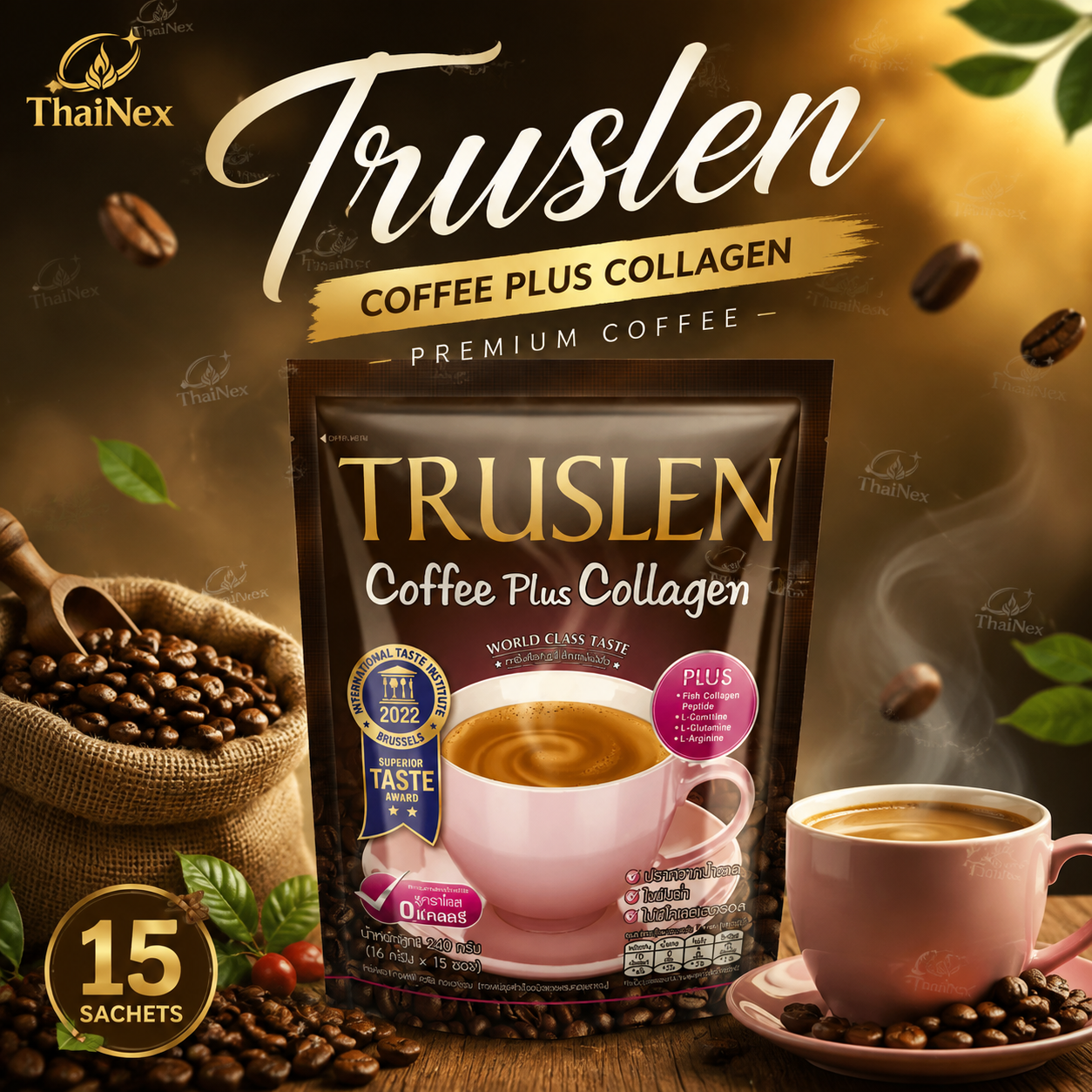 Truslen Coffee Plus Collagen 16g
