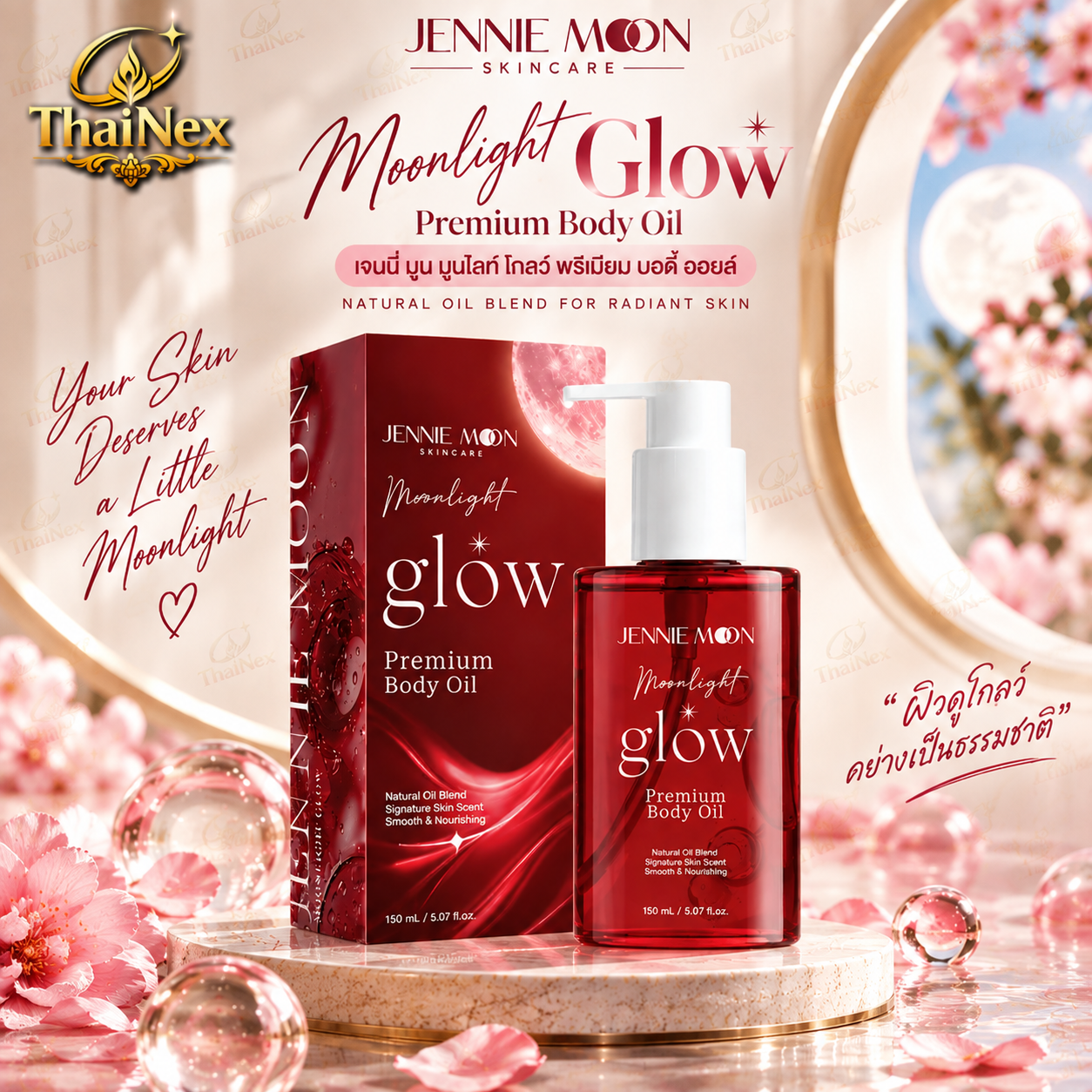 Jennie Moon Moonlight Glow Premium Body Oil