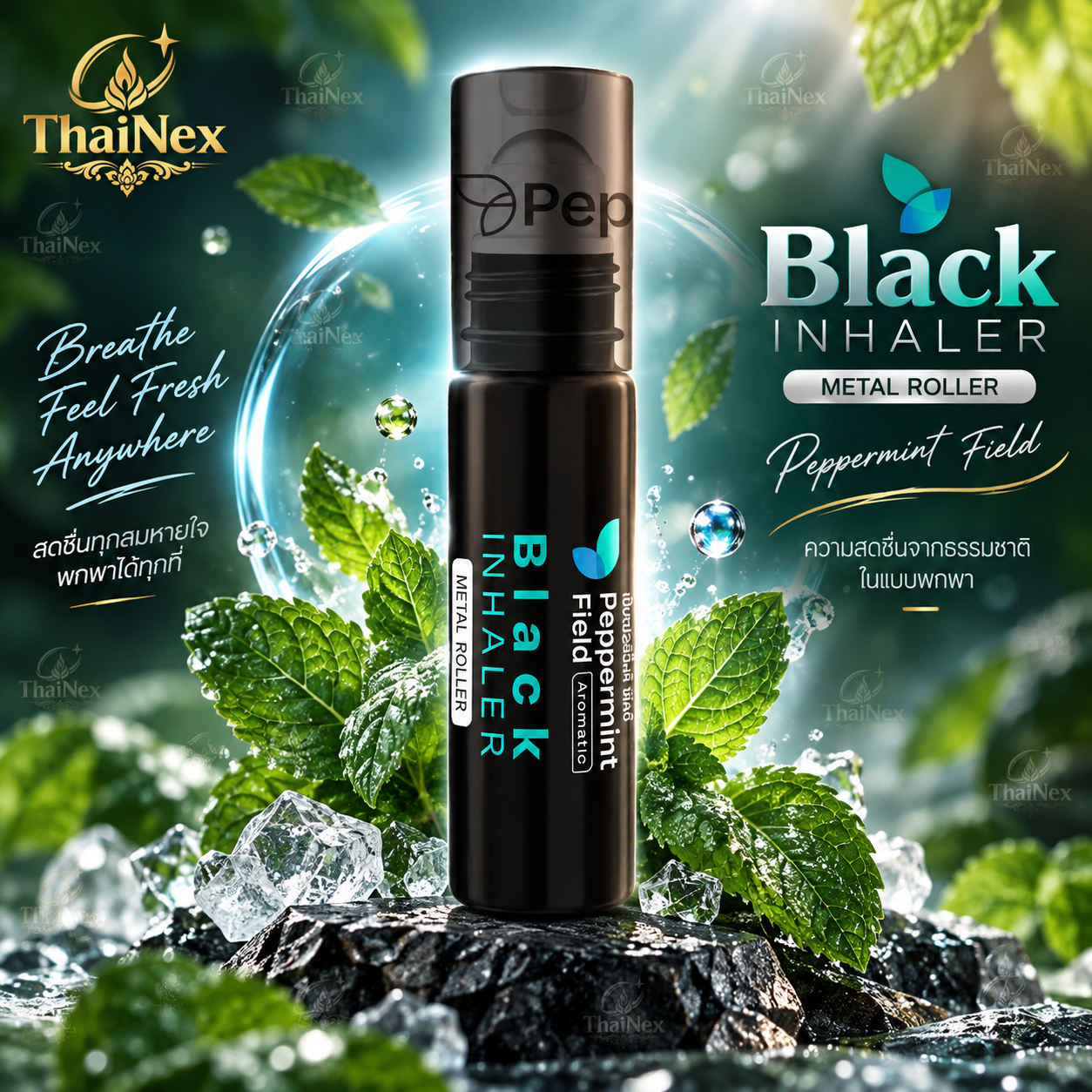 Peppermint Field Black Roller 5cc