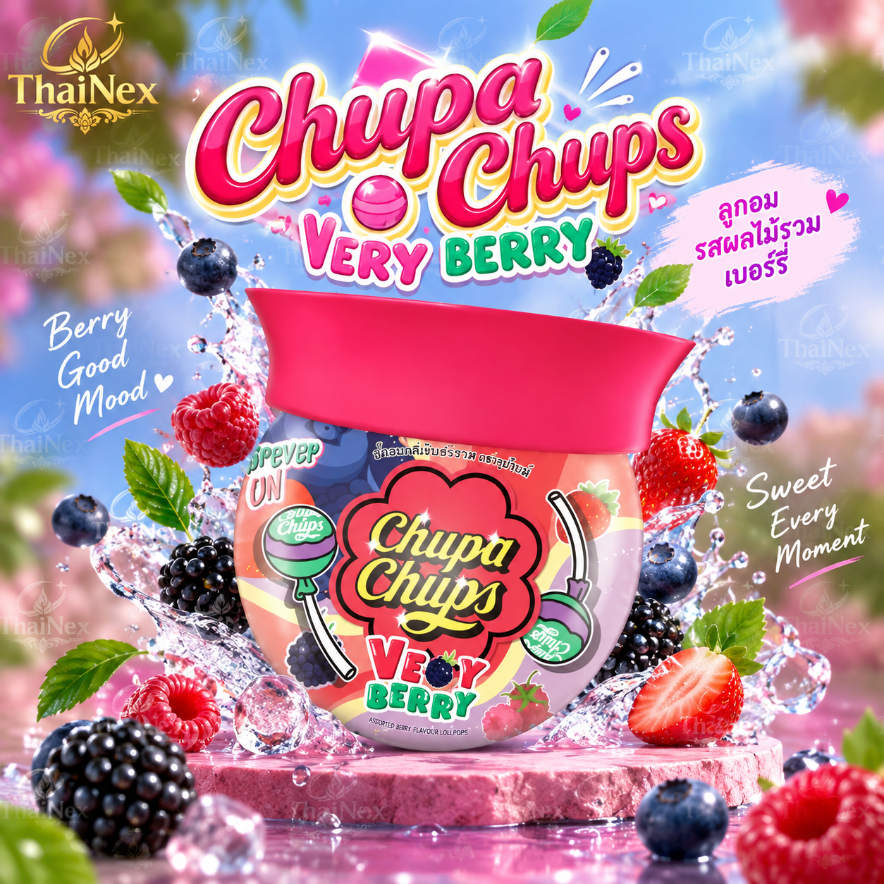 Chupa Chups Very Berry Air Freshener 155g