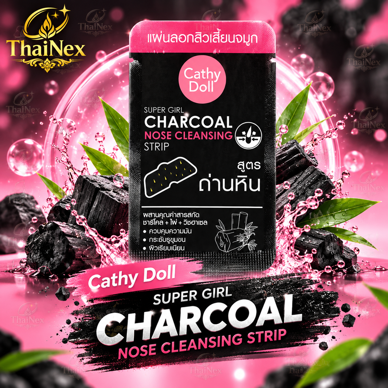 Cathy Doll Super Girl Charcoal Nose Cleansing Strip