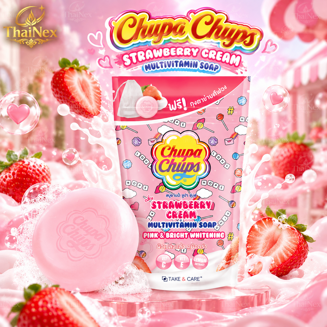 Take & Care Chupa Chups Multivitamin Soap 80g