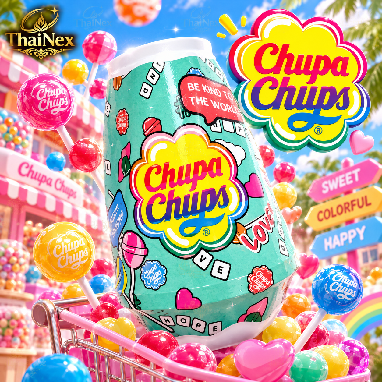 Fresh Time Chupa Chups Lover Scented Gel Air Freshener 230g