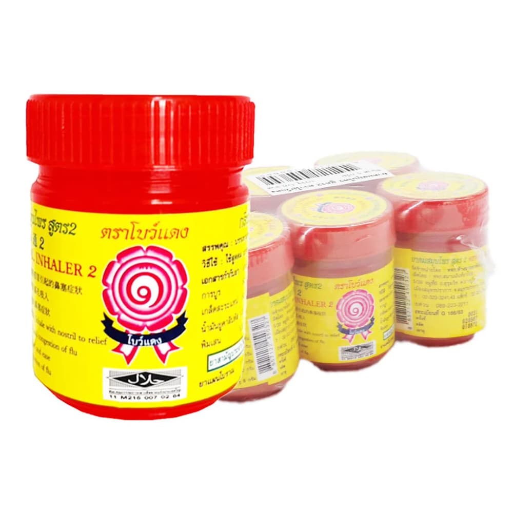 BOW DAENG Herbal Inhaler Red 5g x 6