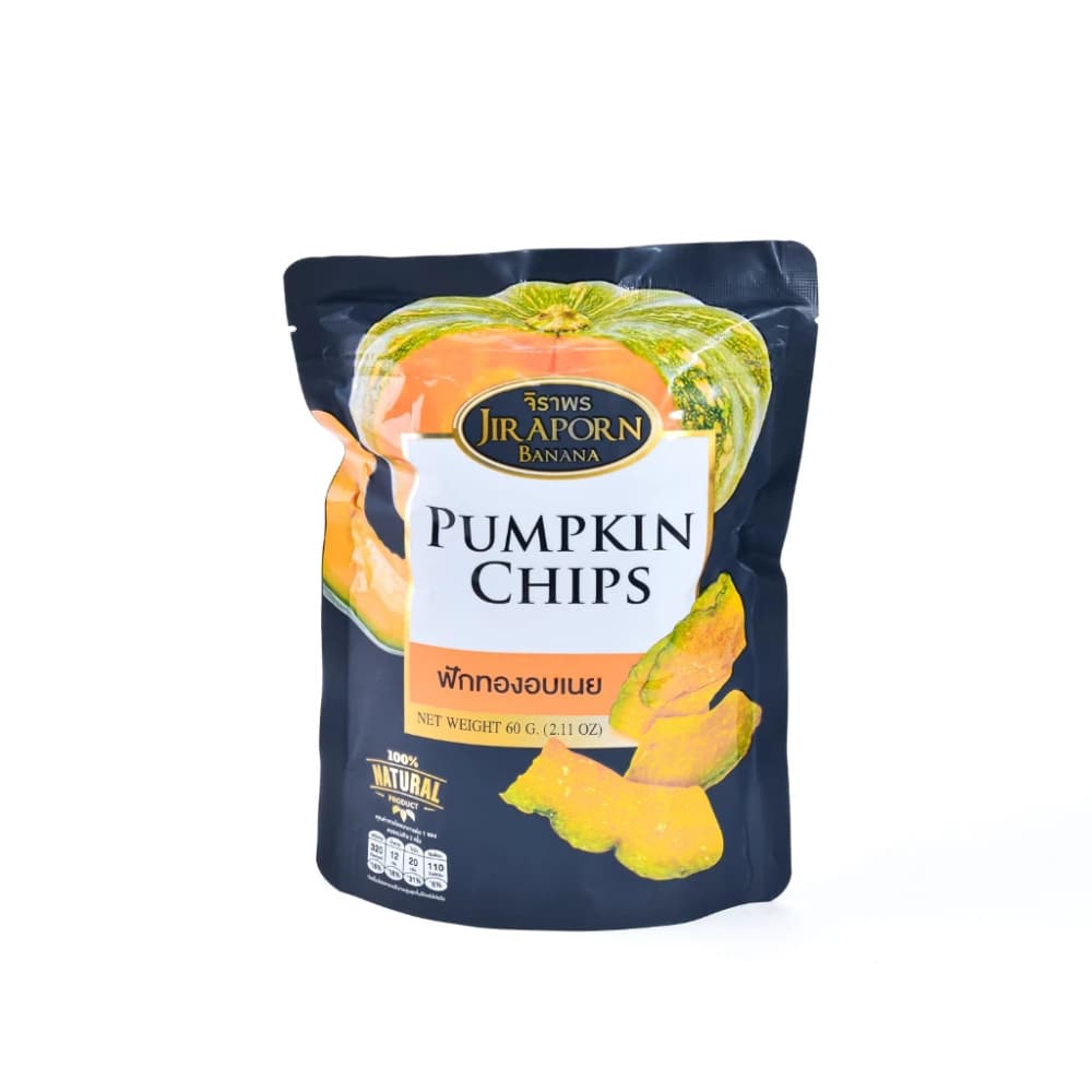 JIRAPORN Crispy Pumpkin Chips with Butter 80g