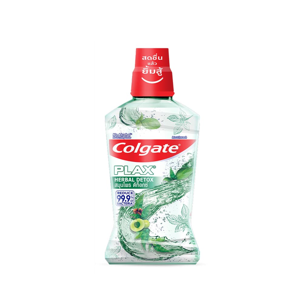 COLGATE Plax Herbal Detox Mouthwash 500ml
