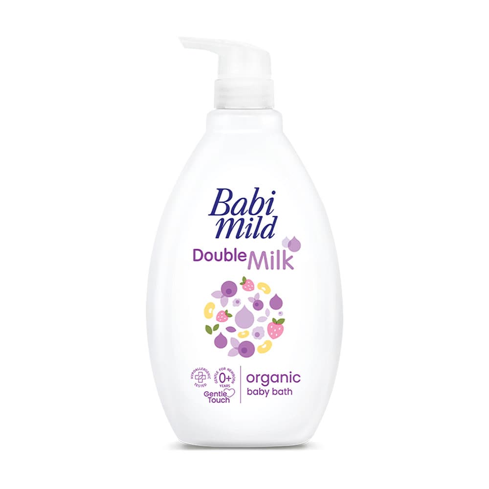 BABI MILD Double Milk Protein Plus Shower Cream 800ml
