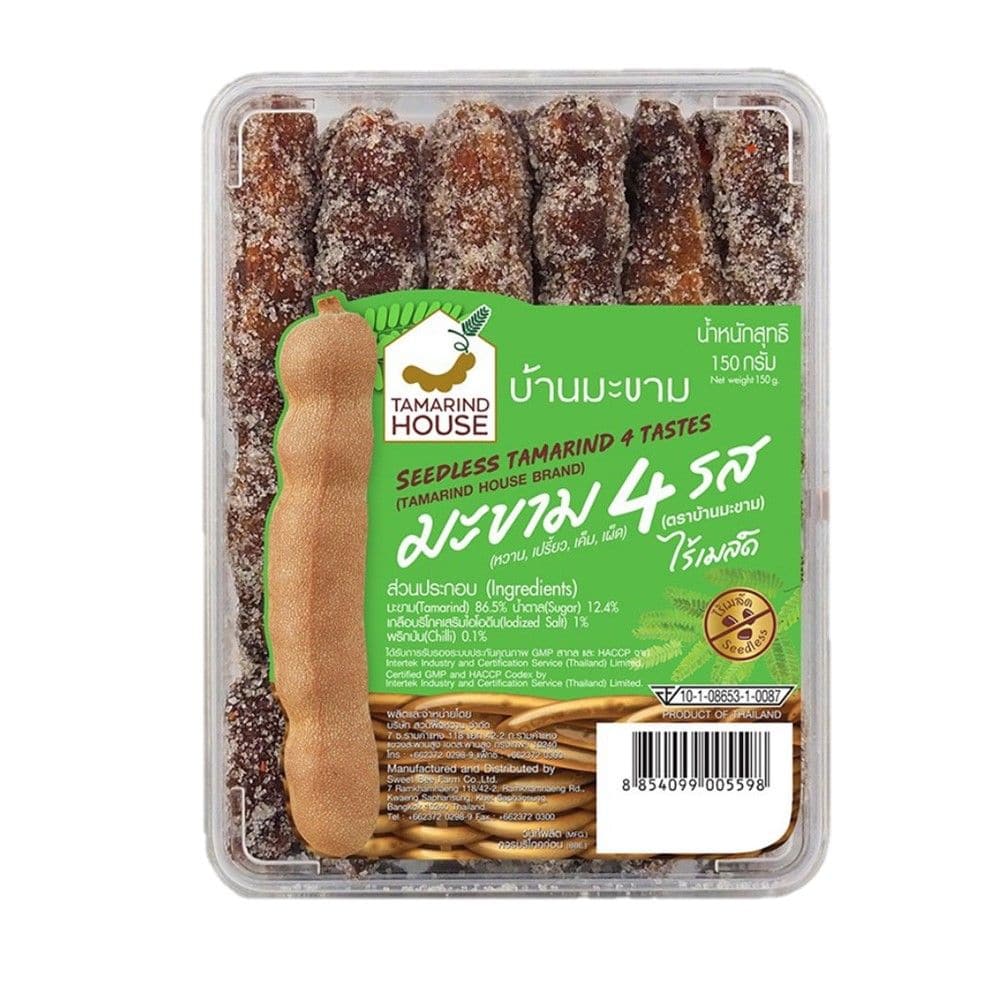 TAMARIND HOUSE 4-Flavored Seedless Tamarind Original Flavor 150g