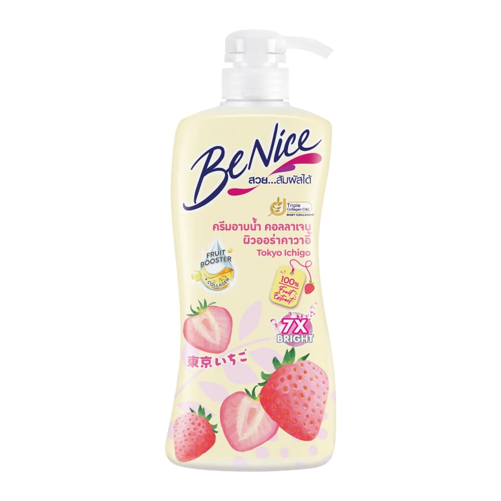 BENICE Tokyo Ichigo Shower Cream 400ml