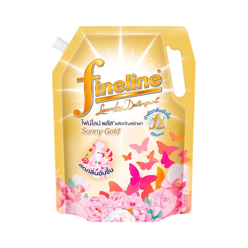 FINELINE Plus Liquid Laundry Detergent Sunny Gold Scent 1250ml