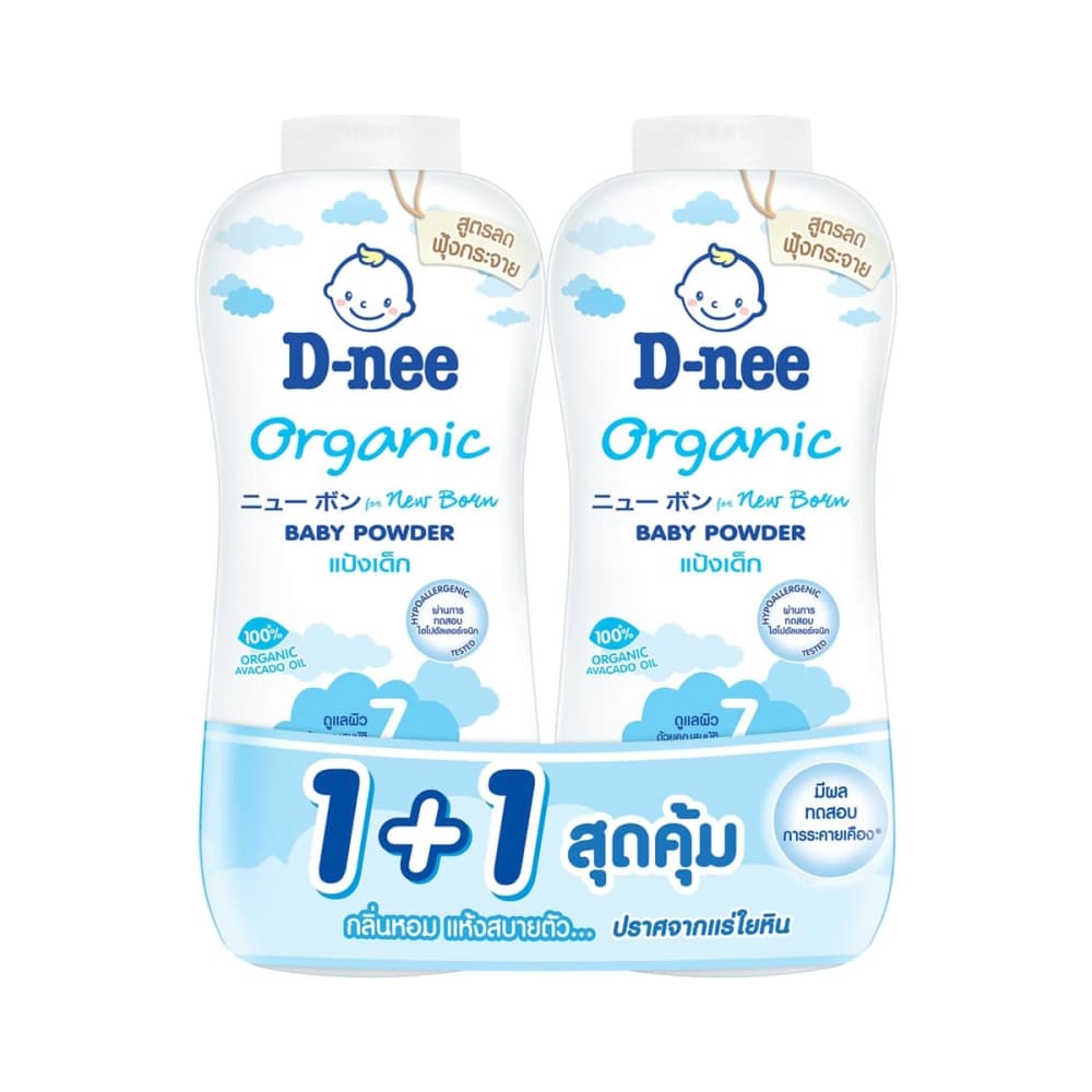 D-NEE Newborn Baby Powder 300g Double Pack