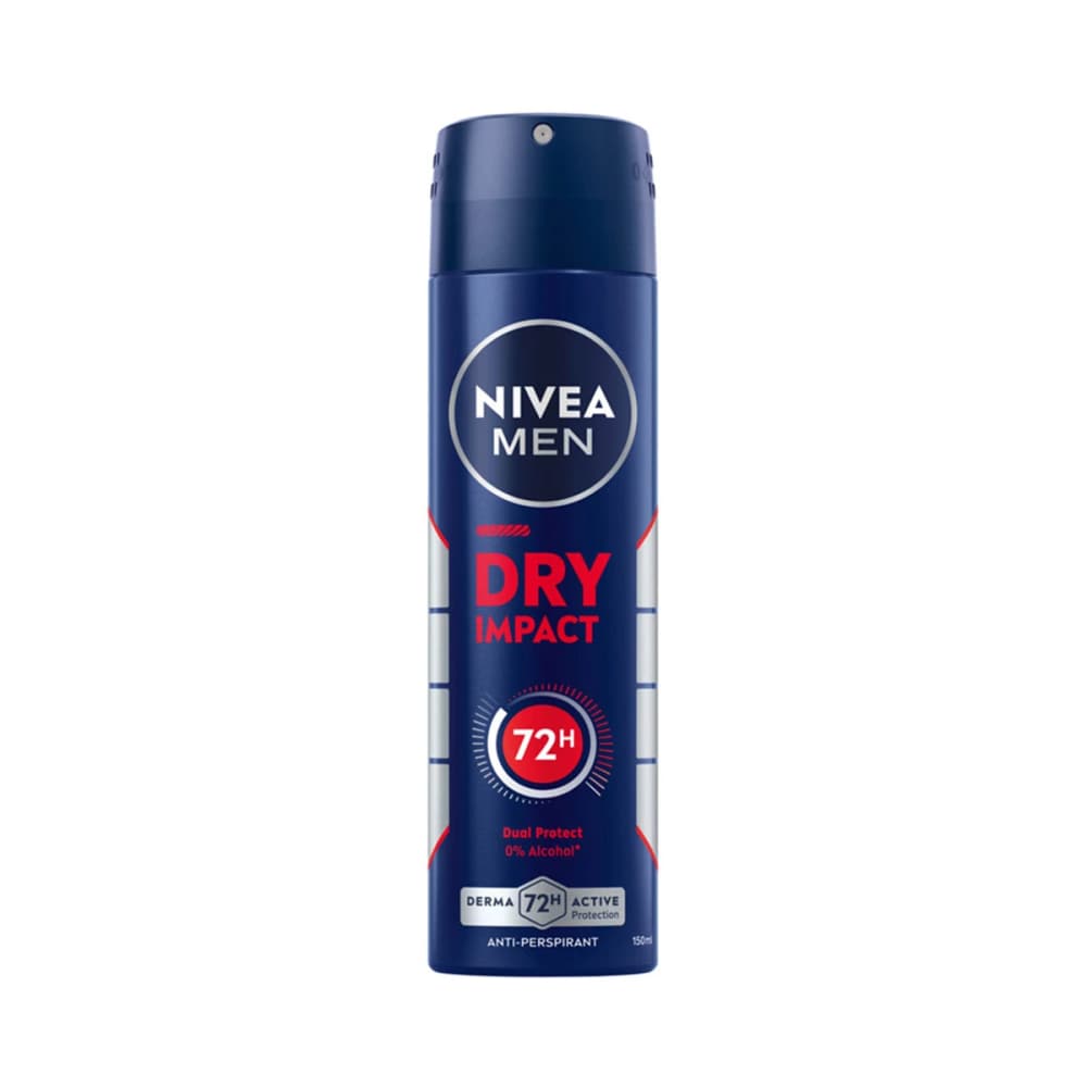 NIVEA Men Dry Impact Spray Deodorant 150ml