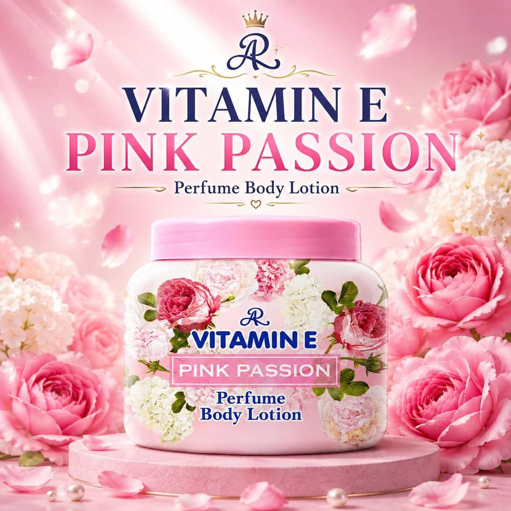 Vitamin E Pink Passion Perfume Body lotion