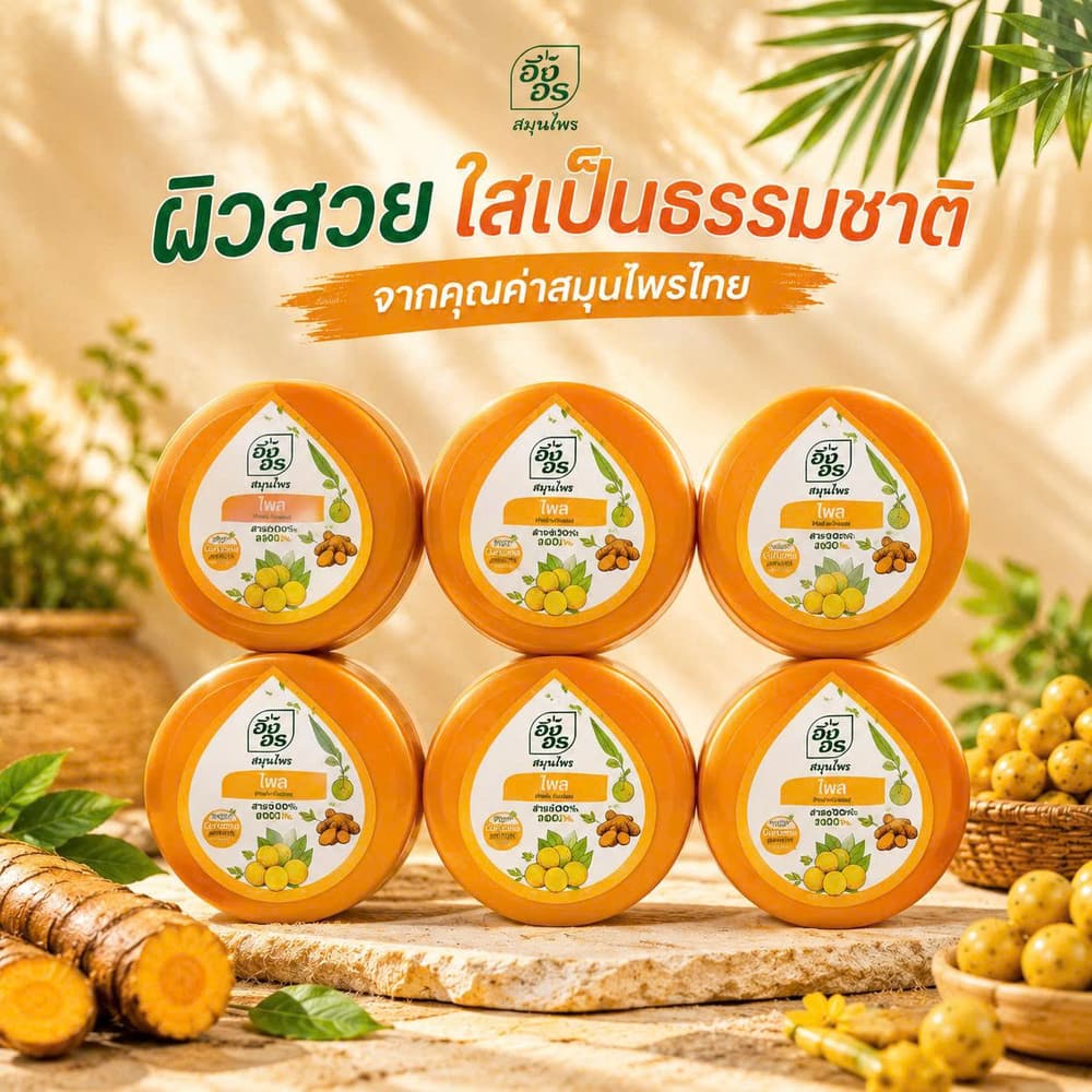 ING ON Phlai Herbal Bar Soap 160g