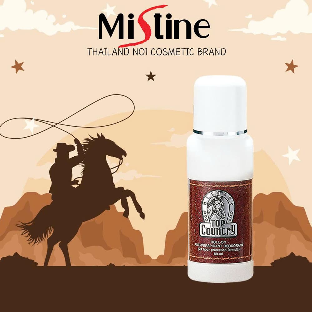 Mistine Top Country Roll-On Anti-Perspirant Deodorant 80ml