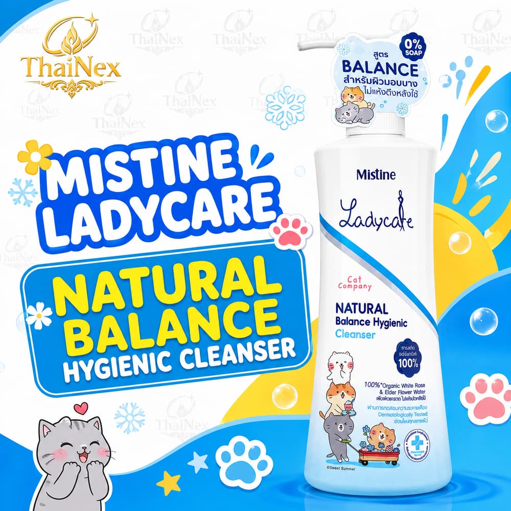 MISTINE LADYCARE X CAT COMPANY NATURAL BALANCE