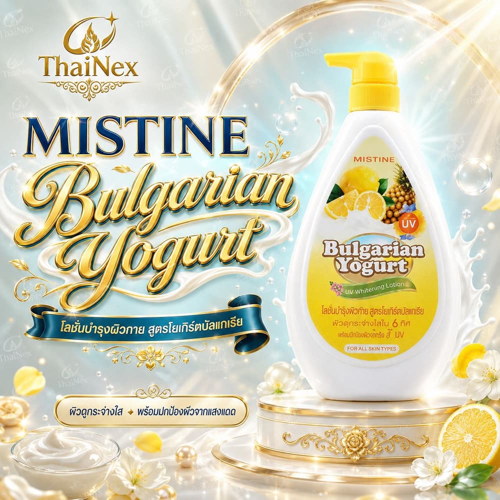 MISTINE BULGARIAN YOGURT 5X BRIGHTENING UV LOTION