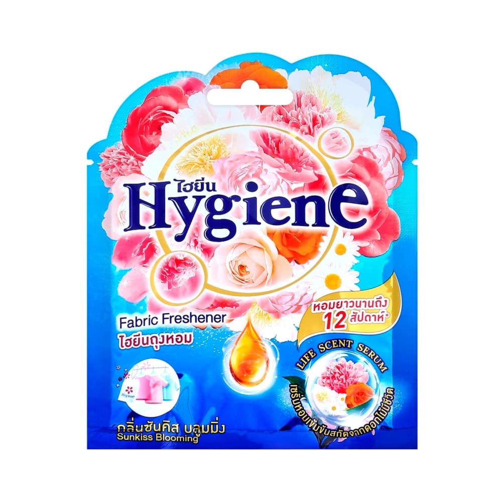 HYGIENE Fabric Freshener with Life Scent Serum Sunkiss Blooming Scent 8g