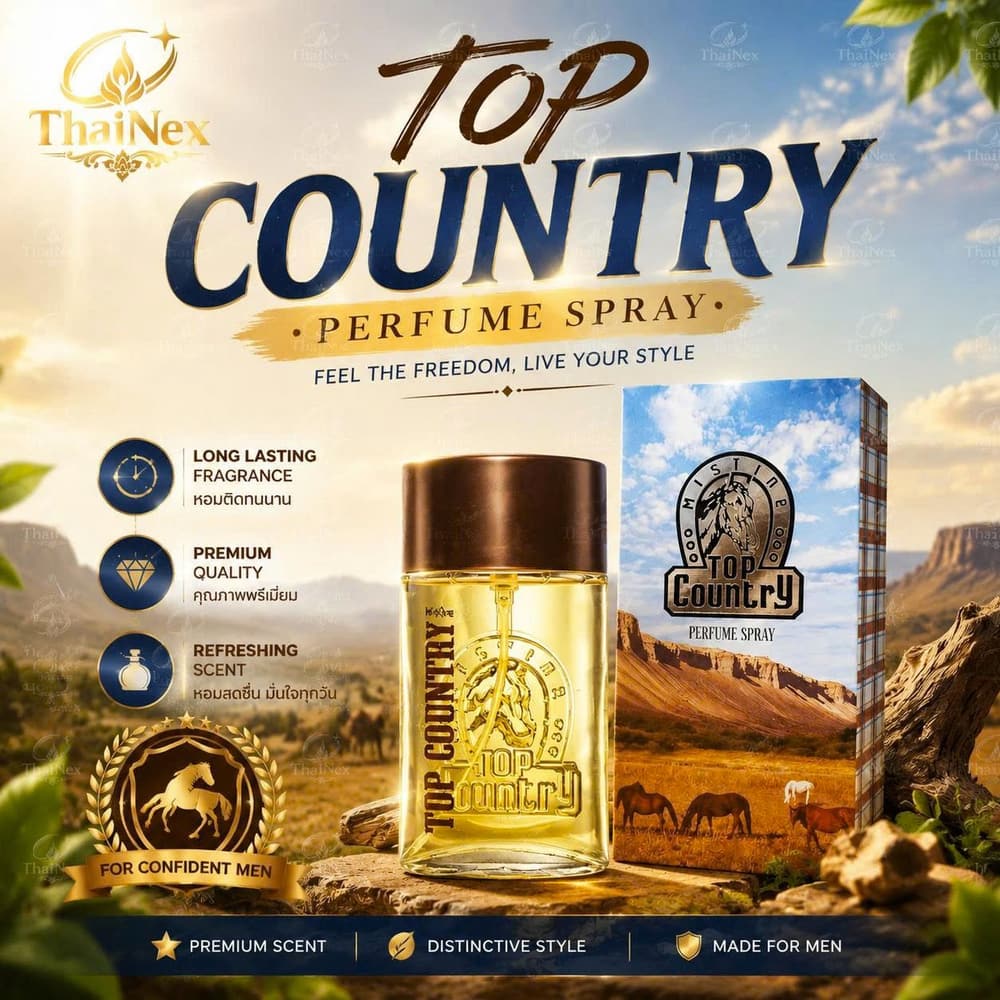 Mistine Top Country Perfume Spray 50ml.