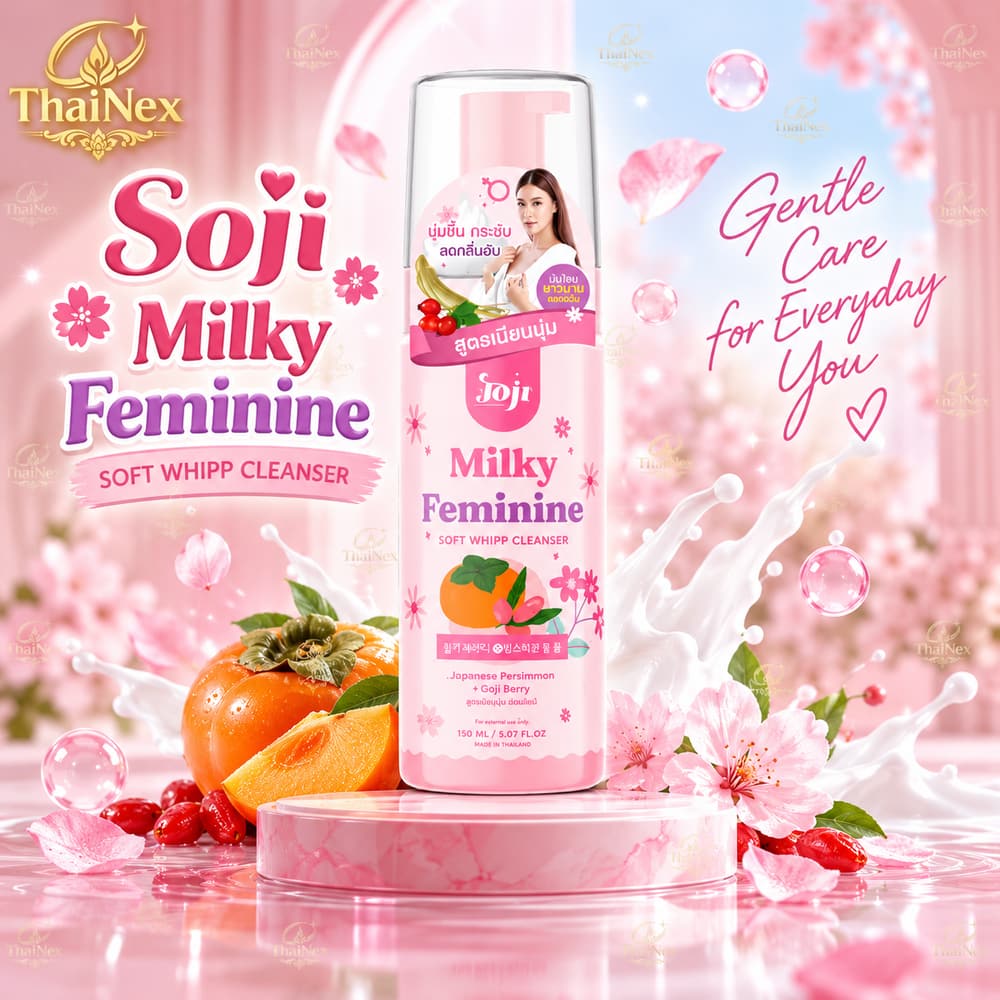 Joji Milky Feminine Soft Whipp Cleanser - 150ml