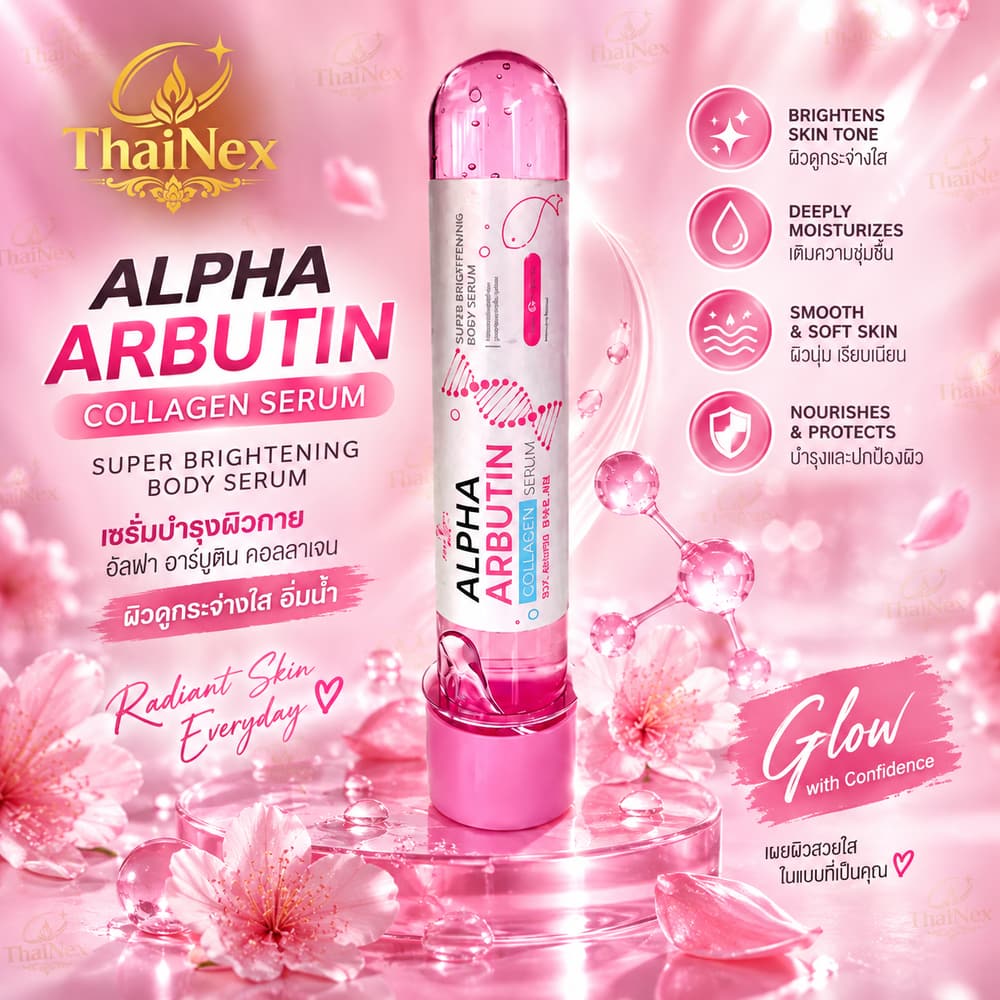 Precious Alpha Arbutin Collagen Body Serum 