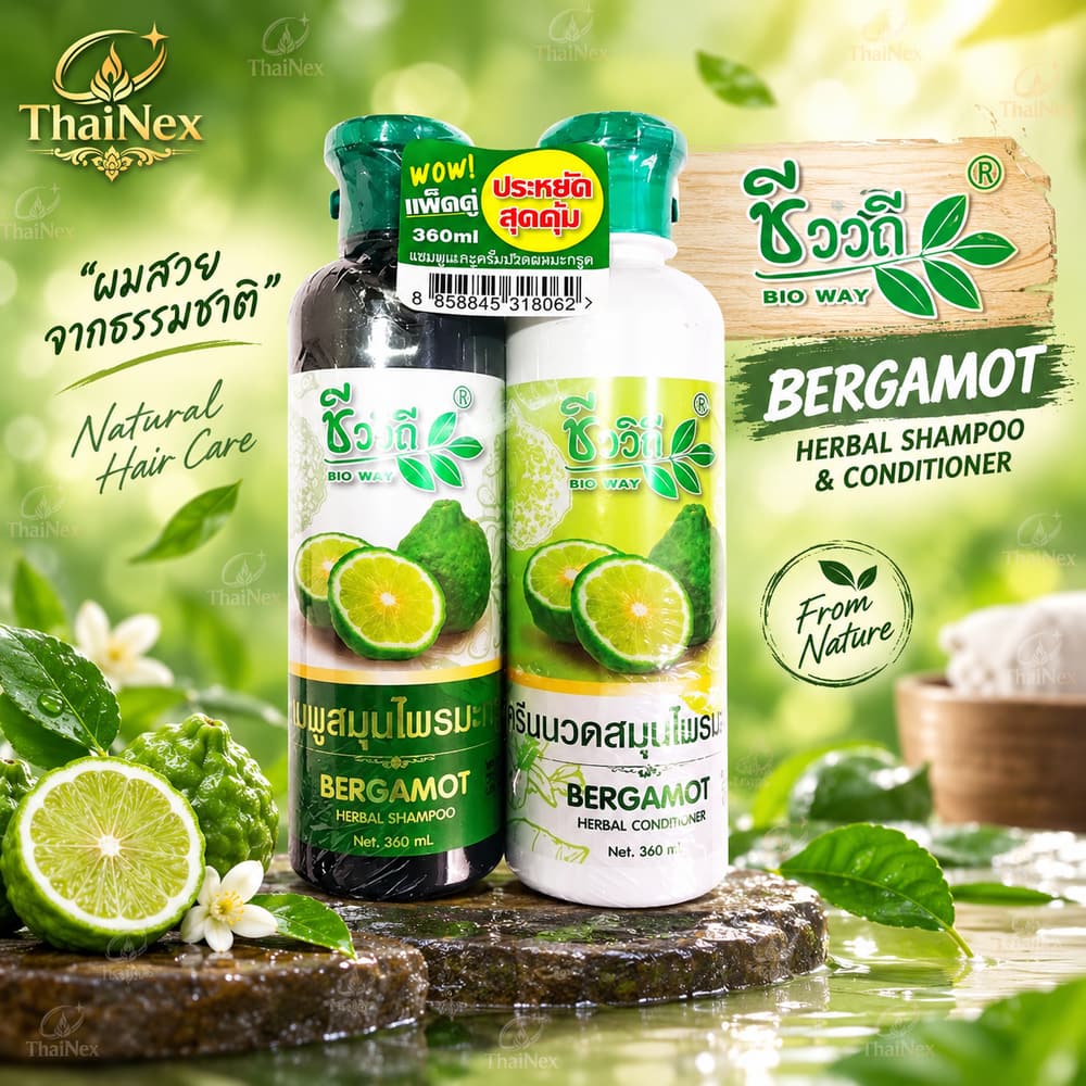  Bio Way Bergamot Herbal Conditioner 360ml