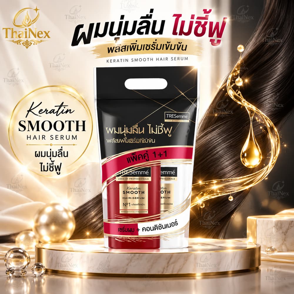 Tresemme Shampoo+Conditioner Keratin Smooth 370Ml.