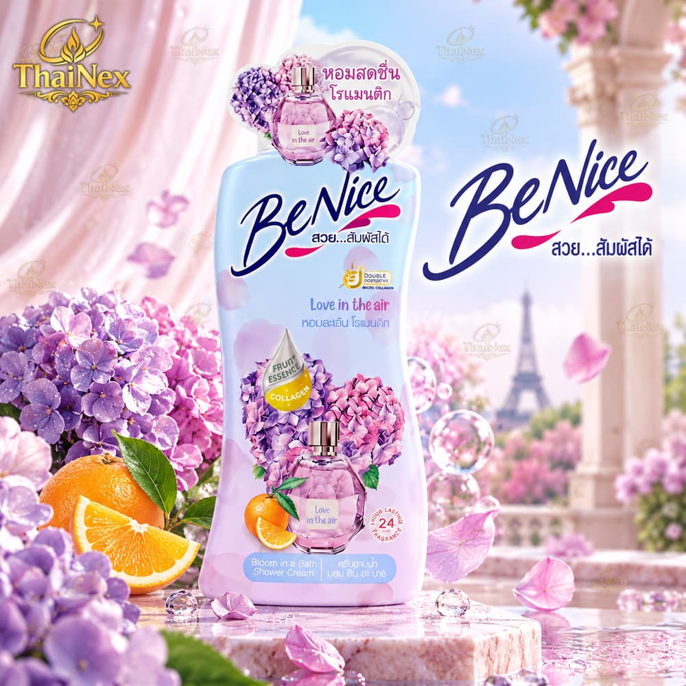 BeNice Shower Cream Love In The Air 400ml
