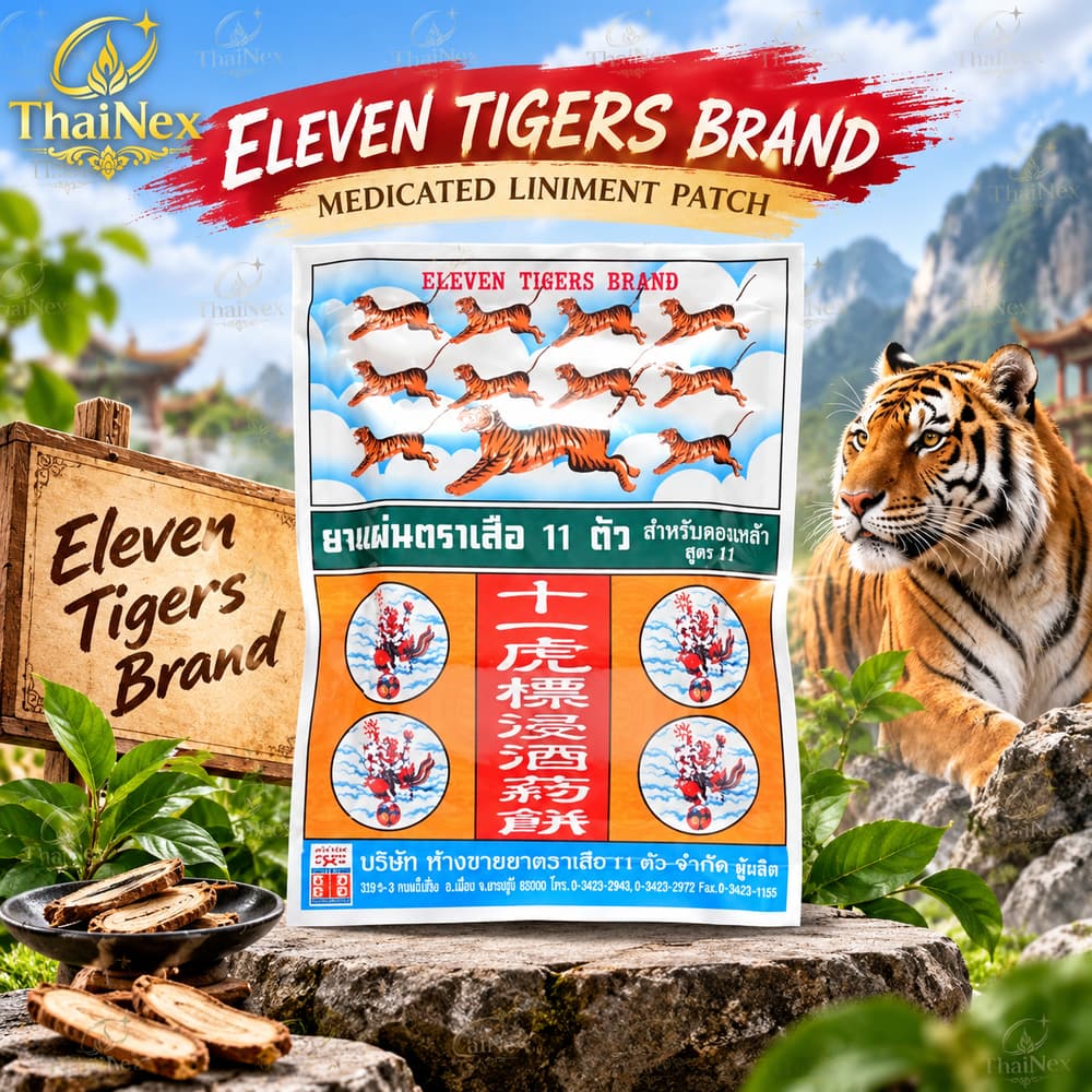 Eleven Tigers Herbal Bar - Ya Dong Thai Drink - 20g