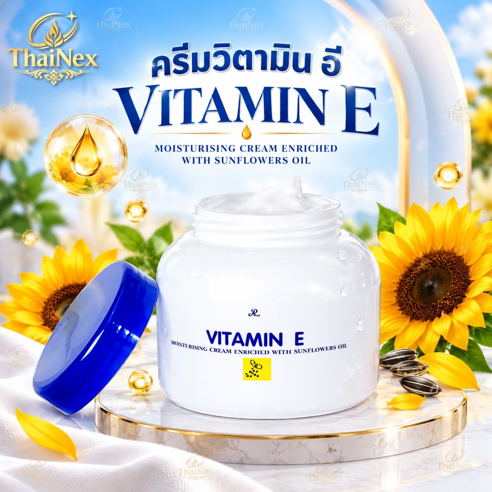 AR Vitamin E Moisturizing Cream Enriched With Sunflower Oil 200ml