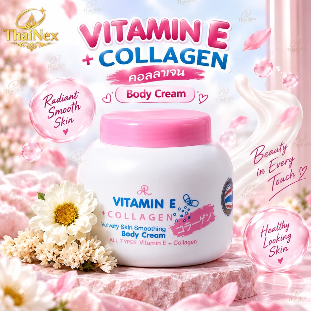 AR Vitamin E Collagen Body Cream 200g 