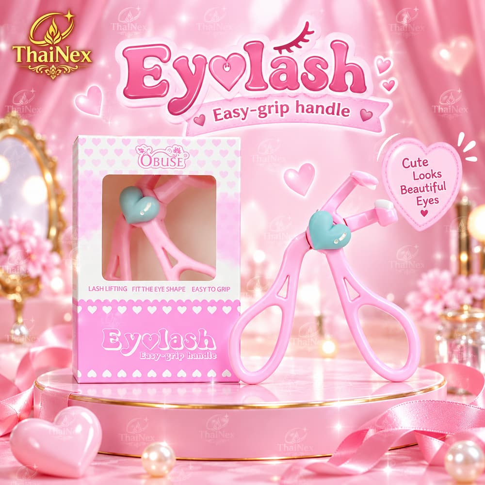 Obuse Eyelash Curler - No.01 Pink