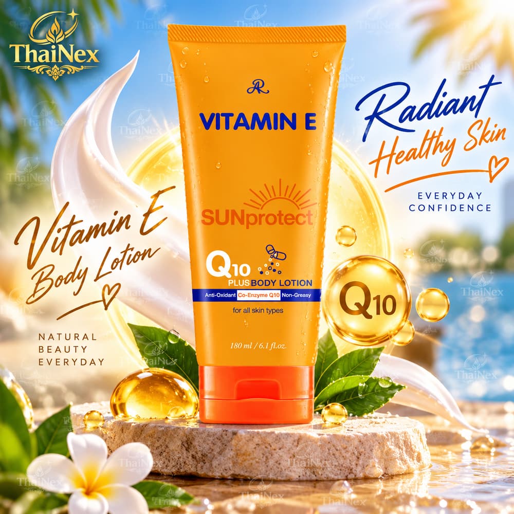 AR VITAMIN E SUN PROTECT Q10 PLUS BODY LOTION