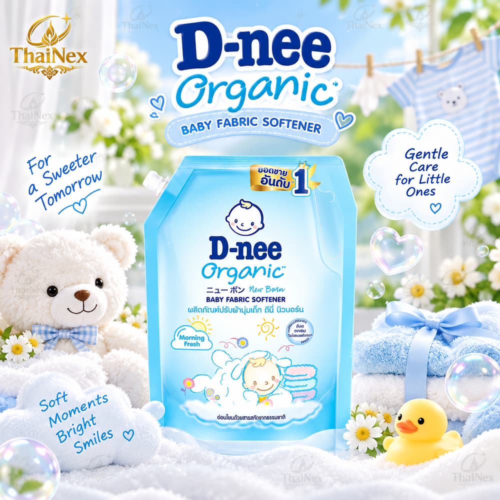 D-nee Baby Fabric Softener 1100ml Blue