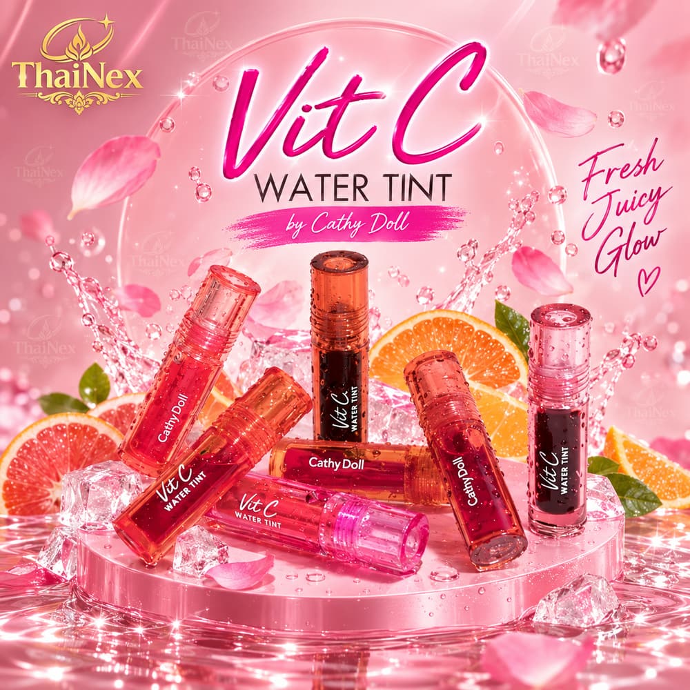 CATHY DOLL VIT. C WATER TINT LIP 2.7G