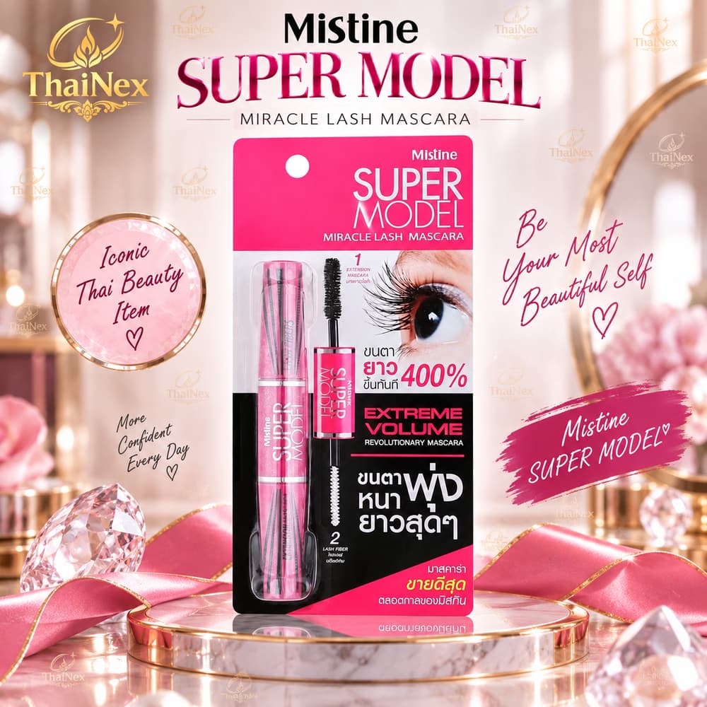 Mistine Super Model Miracle Lash Masara