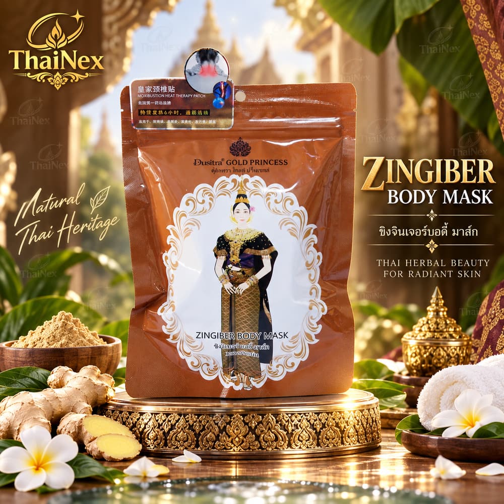 GOLD PRINCESS - Royal Zingiber Body Mask (5pcs) x6packs (Parallel Import)(Random Version Delivery)