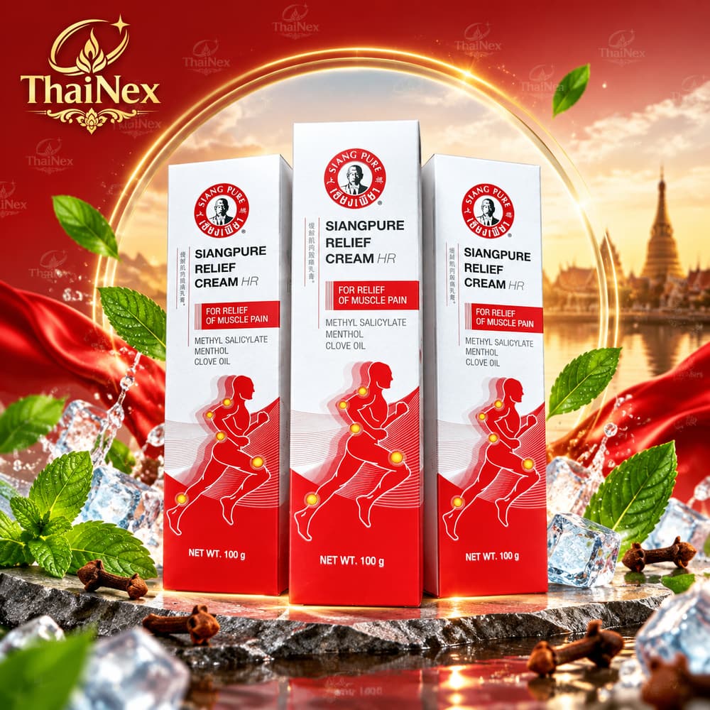 Siang Pure Relief Cream HR 100g (3 box)